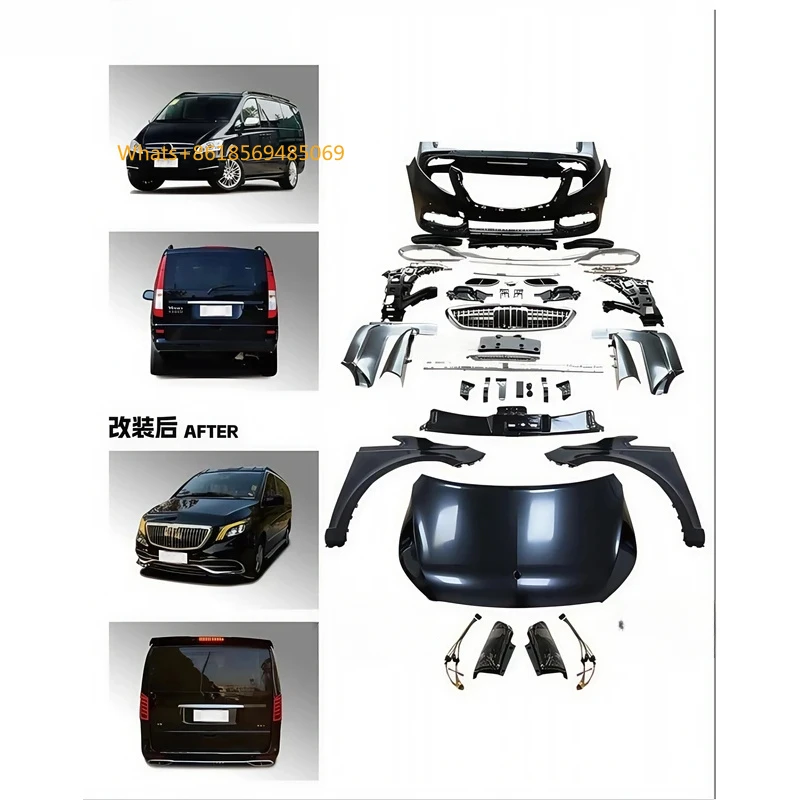 BR Auto Bodykit Suitable 06-15 Via no V260 EASY VEION 2021 Old to New CUT 1:1
BR Auto Bodykit Suitable 06-15 Via no V260 EASY VEION 2021 Old to New CUT 1:1