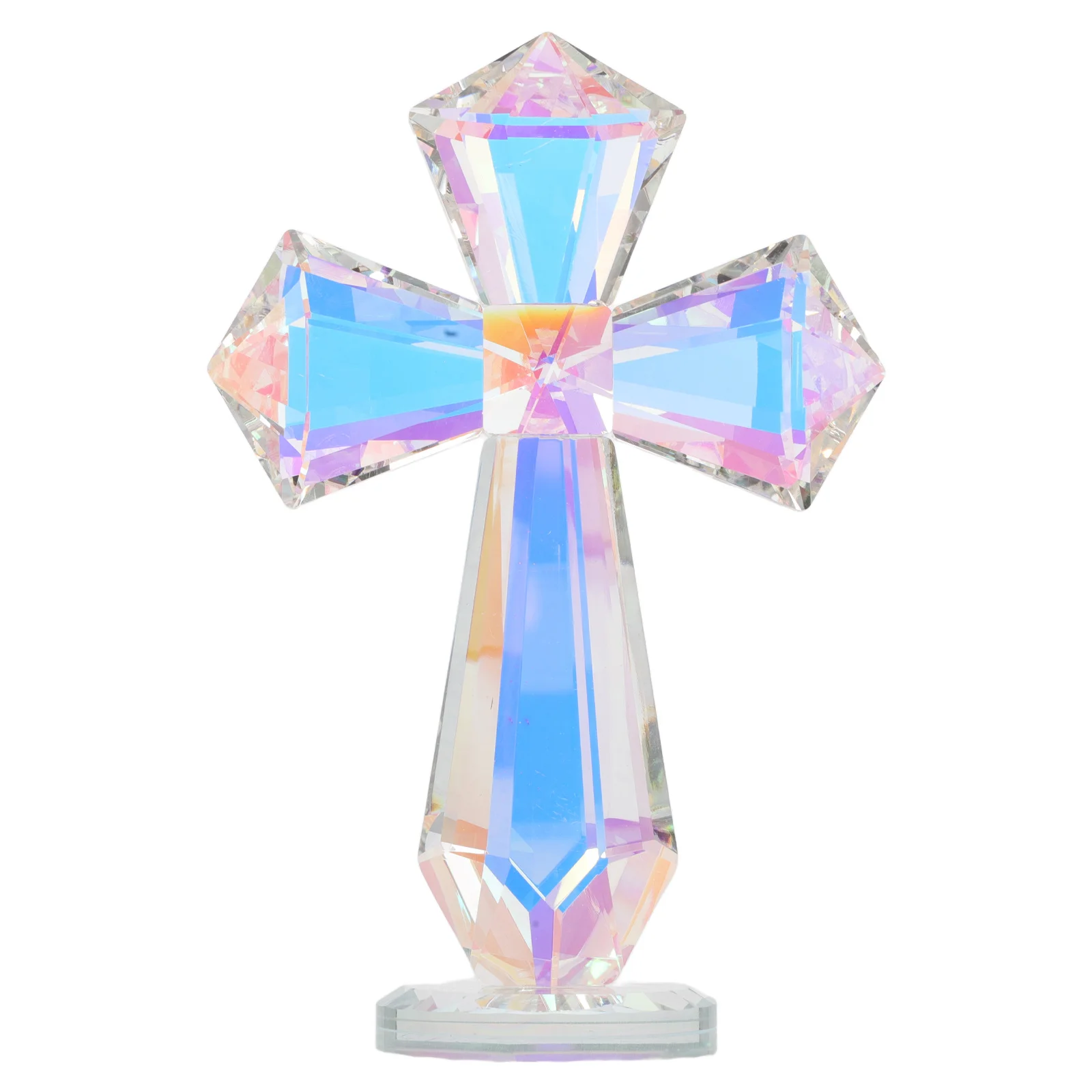 Crystal Cross Prayer Figurine 14.8x10cm Glass Religious Gift Christian Home Decor
Crystal Cross Prayer Figurine 14.8x10cm Glass Religious Gift Christian Home Decor
