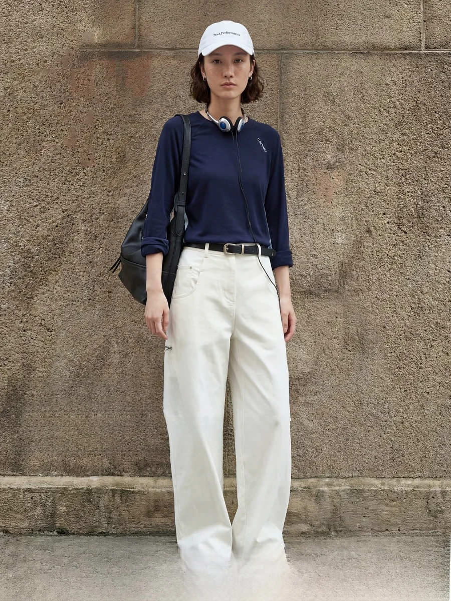 Loose Wide Leg White Denim Jeans Women's Spring Summer Banana Pants Casual Comfortable Breathable Cotton Elastic Jeans
Loose Wide Leg White Denim Jeans Women's Spring Summer Banana Pants Casual Comfortable Breathable Cotton Elastic Jeans