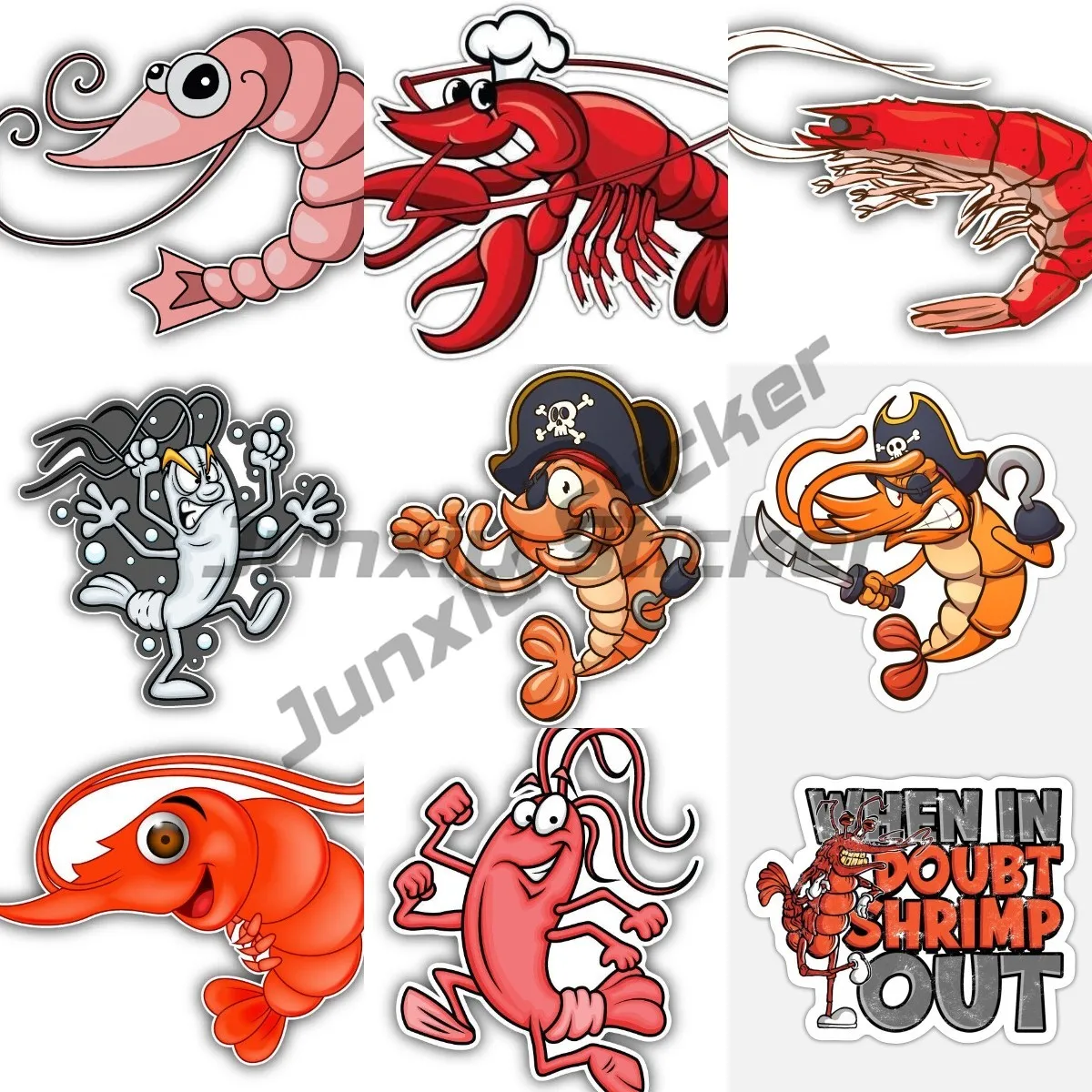 Angry Radical Shrimp Funny Shrimp Pirate Shrimp Car Bumper Car Motorcycle Laptop Phone Tablet PVC Decor Sticker Decal
Angry Radical Shrimp Funny Shrimp Pirate Shrimp Car Bumper Car Motorcycle Laptop Phone Tablet PVC Decor Sticker Decal
