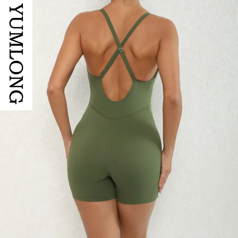 Women Seamless Yoga Jumpsuit Adjustable Strap Butt-Lifting Workout Gym Fitness One-piece Toning Sports Bodysuit Comfortable 2025
Women Seamless Yoga Jumpsuit Adjustable Strap Butt-Lifting Workout Gym Fitness One-piece Toning Sports Bodysuit Comfortable 2025