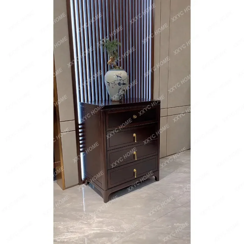 GGModern living room bedroom solid wood drawer chest simple Zen storage cabinet
GGModern living room bedroom solid wood drawer chest simple Zen storage cabinet