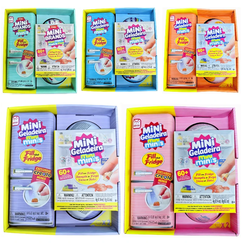 5 Colors Mini Fridge Blind Box Simulated Food Play Miniature Refrigerator Model Kids Collectible Surprise Toy Gift surprise box
5 Colors Mini Fridge Blind Box Simulated Food Play Miniature Refrigerator Model Kids Collectible Surprise Toy Gift surprise box