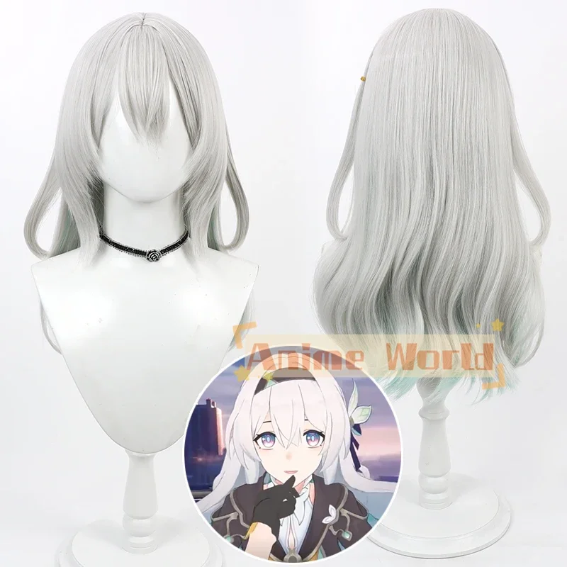 Honkai Star Rail Firefly Cosplay Wig 80cm Long Gray Green Synthetic Hair Heat Resistant Halloween Carnival Role Play Party + Wig
Honkai Star Rail Firefly Cosplay Wig 80cm Long Gray Green Synthetic Hair Heat Resistant Halloween Carnival Role Play Party + Wig