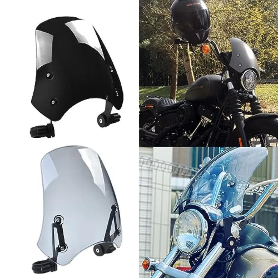 Motorcycle WindScreen for Universal Har-Ley FXST Softail/FXSTB Night Train FXDC Wide Glide/FXSB Breakout/FXDL Low Rider Windpro
Motorcycle WindScreen for Universal Har-Ley FXST Softail/FXSTB Night Train FXDC Wide Glide/FXSB Breakout/FXDL Low Rider Windpro