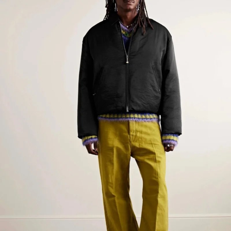 Trendy 2025 Couple Matching Loose Fit Metal Folded Nylon down Jaet Du Feather Waterproof Ci Casual ort Sle Zipper
Trendy 2025 Couple Matching Loose Fit Metal Folded Nylon down Jaet Du Feather Waterproof Ci Casual ort Sle Zipper