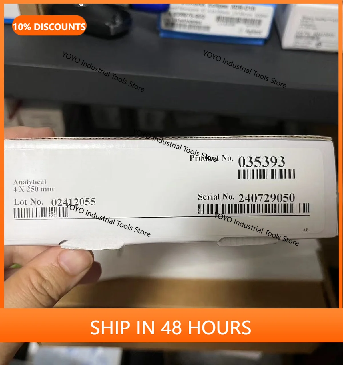 2026 new model anion chromatography column, AS7, 035393, original brand new and unopened, real
2026 new model anion chromatography column, AS7, 035393, original brand new and unopened, real