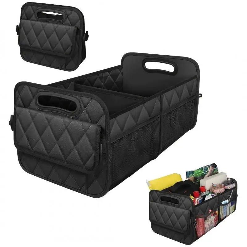 Car Trunk Organizer For SUV, Car Organizers And Storage With 6 Pocket, Car Accessories Waterproof Polyester Trunk Organizer
Car Trunk Organizer For SUV, Car Organizers And Storage With 6 Pocket, Car Accessories Waterproof Polyester Trunk Organizer