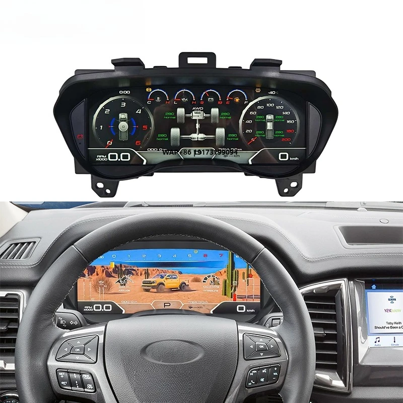 For Ranger 2016-2020 LCD Digital Dashboard Instrument Cluster Speedometer Retrofit
For Ranger 2016-2020 LCD Digital Dashboard Instrument Cluster Speedometer Retrofit