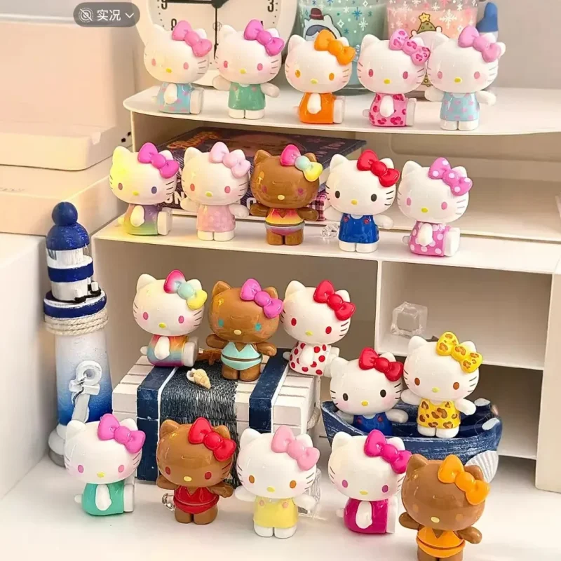 Sanrio Hello Kitty Mini Blind Box Summer Rainbow Candy Series Trendy Anime Figures Decorative Model Ornaments Children Toy Gifts
Sanrio Hello Kitty Mini Blind Box Summer Rainbow Candy Series Trendy Anime Figures Decorative Model Ornaments Children Toy Gifts