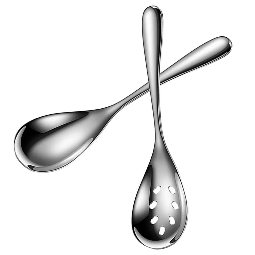 2Pcs Stainless Steel Serving Spoons Versatile Reusable Slotted Utensils Ergonomic Kitchen Accessories for Daily Household Use
2Pcs Stainless Steel Serving Spoons Versatile Reusable Slotted Utensils Ergonomic Kitchen Accessories for Daily Household Use
