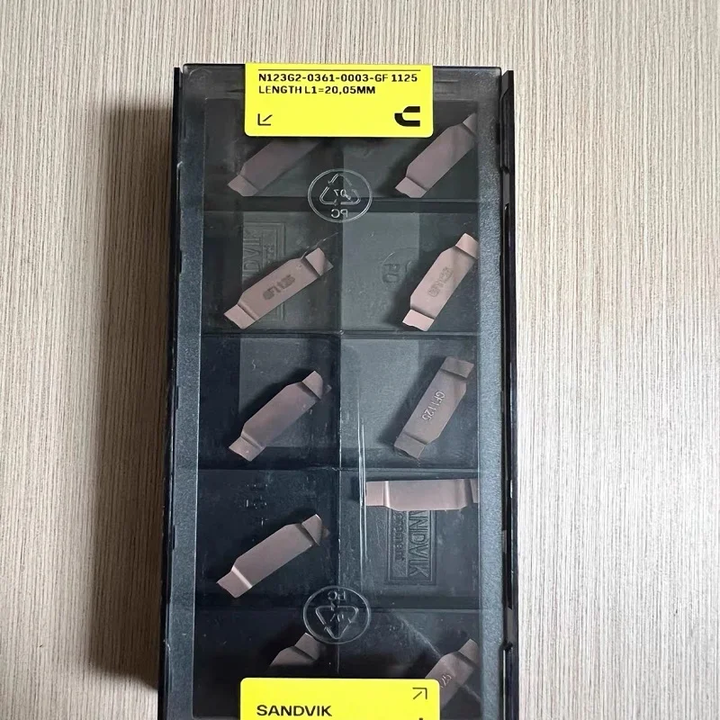 Hard alloy cutting blades N123G2-0361-0003-GF 1125
Hard alloy cutting blades N123G2-0361-0003-GF 1125