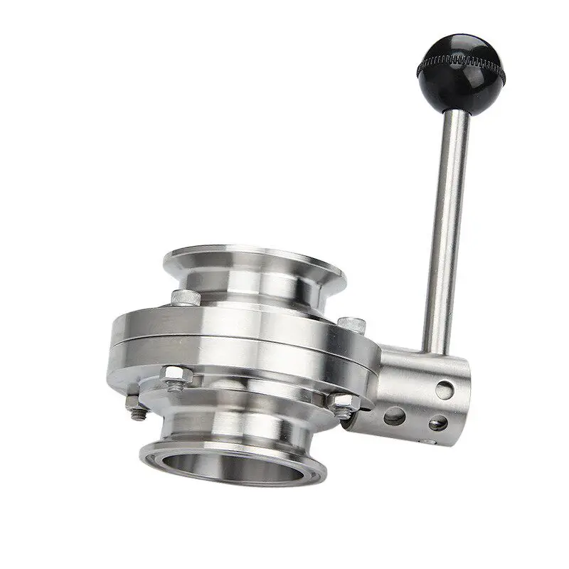 Stainless Steel Butterfly Valve SUS304 Manual Butterfly Valve Filling Machine Valve Accessories
Stainless Steel Butterfly Valve SUS304 Manual Butterfly Valve Filling Machine Valve Accessories