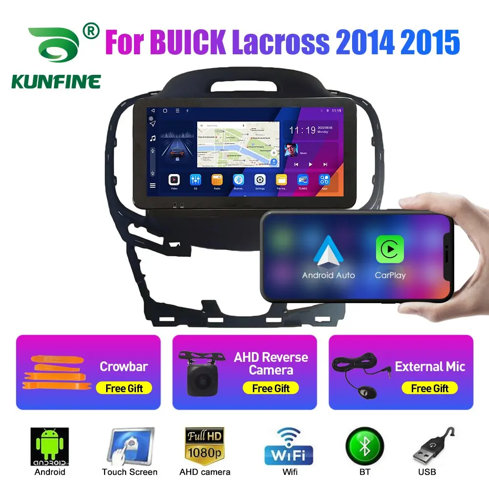 10.33 Inch Car Radio for BUICK Lacross 2014-2015 2Din Android Octa Core Car Stereo DVD GPS Navigation Player QLED Screen Carplay
10.33 Inch Car Radio for BUICK Lacross 2014-2015 2Din Android Octa Core Car Stereo DVD GPS Navigation Player QLED Screen Carplay