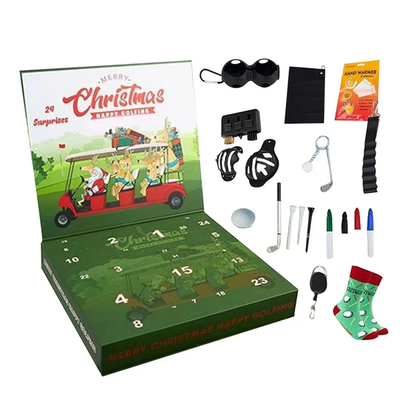 AT43-Golf Decorations 2025 Christmas Calendar Advent Small Sports Tools For Shelf Desk Office Living Room Golf Calendar
AT43-Golf Decorations 2025 Christmas Calendar Advent Small Sports Tools For Shelf Desk Office Living Room Golf Calendar