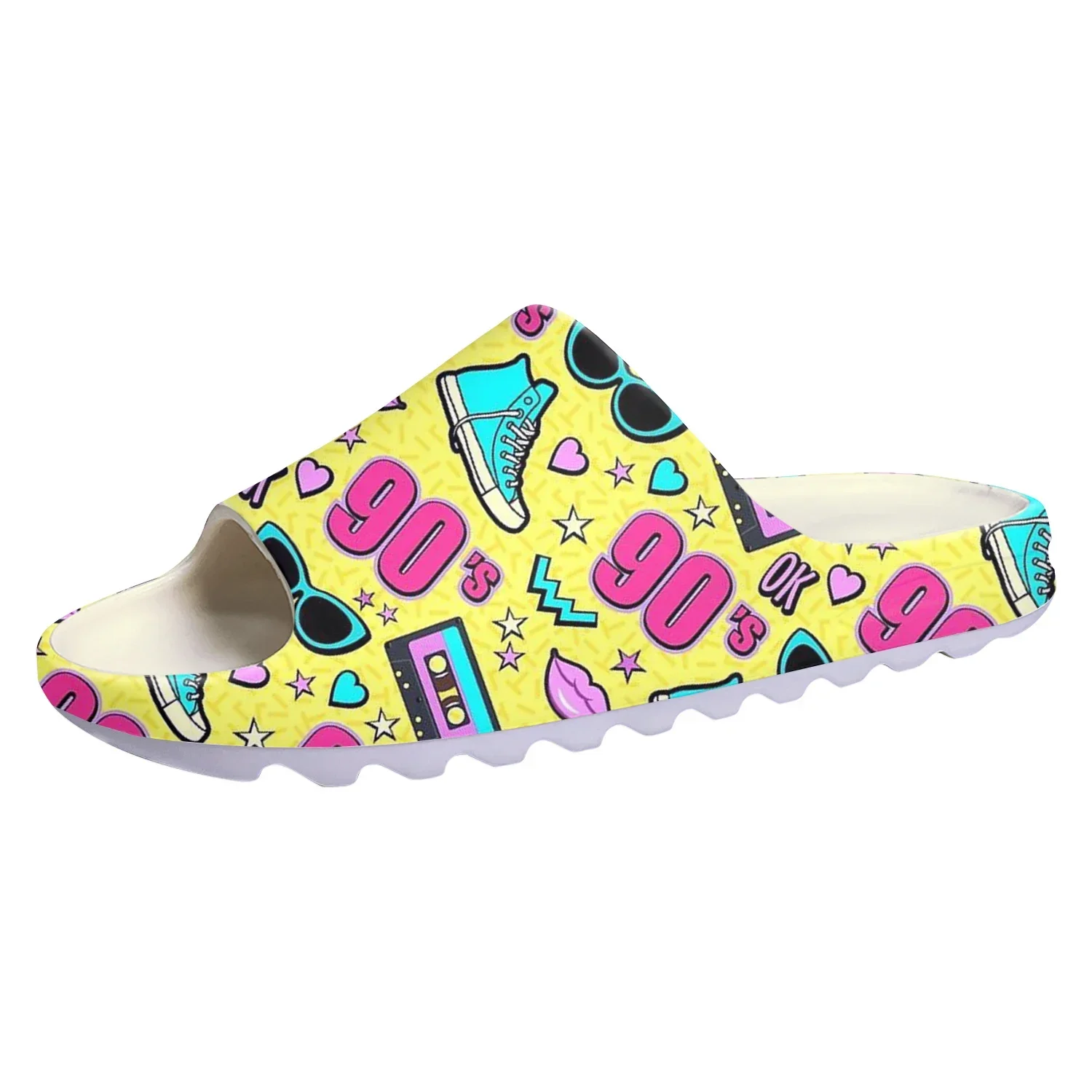 Funny Retro 80s 90s Icons Soft Sole Sllipers Home Clogs Customized Water Shoes Mens Womens Teenager Stepping on Shit Sandals
Funny Retro 80s 90s Icons Soft Sole Sllipers Home Clogs Customized Water Shoes Mens Womens Teenager Stepping on Shit Sandals