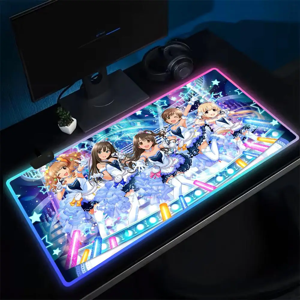Popular T-The Idolmaster CGSS Mouse Pad Anime Gaming Mouse Pad LED Table Pads Backlit Rubber Desktop XXL RGB Desk Mats
Popular T-The Idolmaster CGSS Mouse Pad Anime Gaming Mouse Pad LED Table Pads Backlit Rubber Desktop XXL RGB Desk Mats