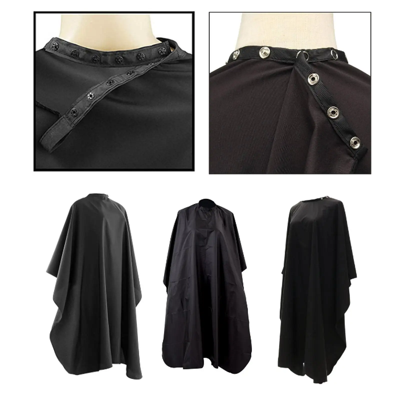 Nylon Hairdressing Cape Waterproof Barber Cape with Adjustable Neck Haircutting Salon Supplies for Professional Barbershop Use
Nylon Hairdressing Cape Waterproof Barber Cape with Adjustable Neck Haircutting Salon Supplies for Professional Barbershop Use