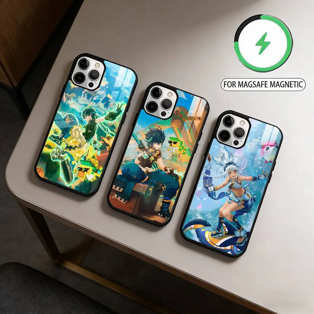 Genshin Impact Kinich Mualani Phone Case For iPhone17,16,15,14,13,12,11 Plus,Pro Max Magnetic For Magsafe Wireless Charging
Genshin Impact Kinich Mualani Phone Case For iPhone17,16,15,14,13,12,11 Plus,Pro Max Magnetic For Magsafe Wireless Charging