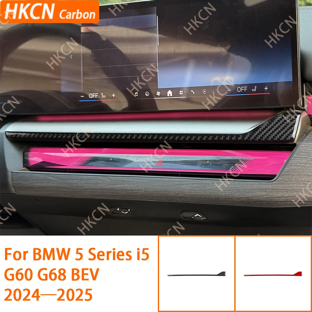 For BMW 5 Series i5 G60 G68 2024+ Soft Carbon Fiber Car Navigation Display Modified Strip Trim Sticker Car Interior Accessories
For BMW 5 Series i5 G60 G68 2024+ Soft Carbon Fiber Car Navigation Display Modified Strip Trim Sticker Car Interior Accessories