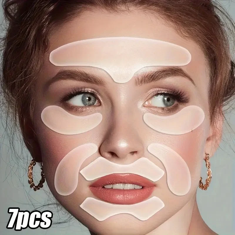 Reusable Silicone Face Mask Patches - Adhesive Hypoallergenic Gel for Forehead, Lips, Eyes & Under Eye - Sleep-Friendly Facial
Reusable Silicone Face Mask Patches - Adhesive Hypoallergenic Gel for Forehead, Lips, Eyes & Under Eye - Sleep-Friendly Facial