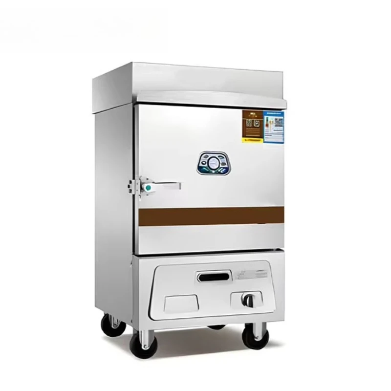 6 Trays High-Capacity Gas Commercial Steamer for Central Kitchens
6 Trays High-Capacity Gas Commercial Steamer for Central Kitchens