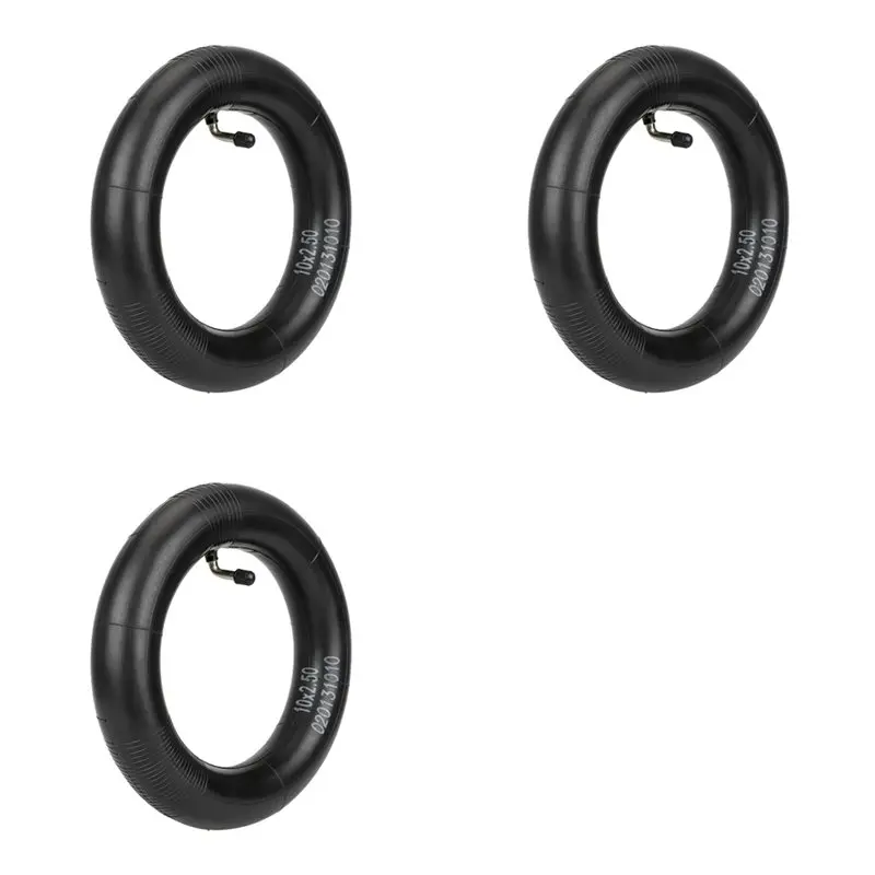 【TRAVEL ESSENTIAL】3Pcs 10X2.5 Inner Tube 90 Degree Valve For Zero 10X/VSETT Electric Scooter 10 Inch Curved 90 Degree Inner Tube
【TRAVEL ESSENTIAL】3Pcs 10X2.5 Inner Tube 90 Degree Valve For Zero 10X/VSETT Electric Scooter 10 Inch Curved 90 Degree Inner Tube