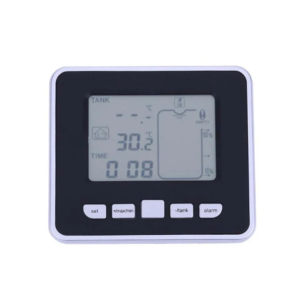 Wireless Ultrasonic Liquid Level Meter 0.5M-15M Range Water Tank Sensor Gauge Temperature Display 10 Bar Graph 30S Update Low
Wireless Ultrasonic Liquid Level Meter 0.5M-15M Range Water Tank Sensor Gauge Temperature Display 10 Bar Graph 30S Update Low
