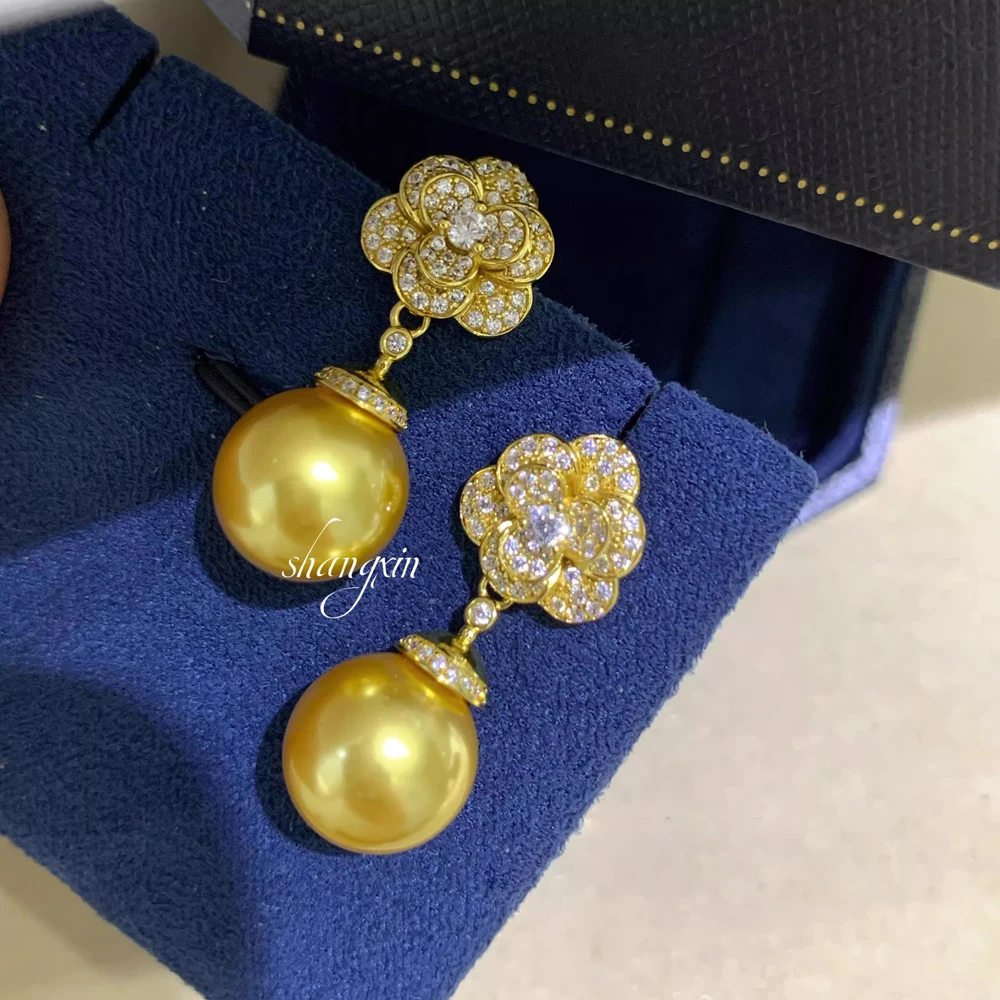 MeiBaPJ 10mm Natural Round Pearls Fashion Flower Drop Earrings 925 Silver Fine Wedding Jewelry for Women
MeiBaPJ 10mm Natural Round Pearls Fashion Flower Drop Earrings 925 Silver Fine Wedding Jewelry for Women