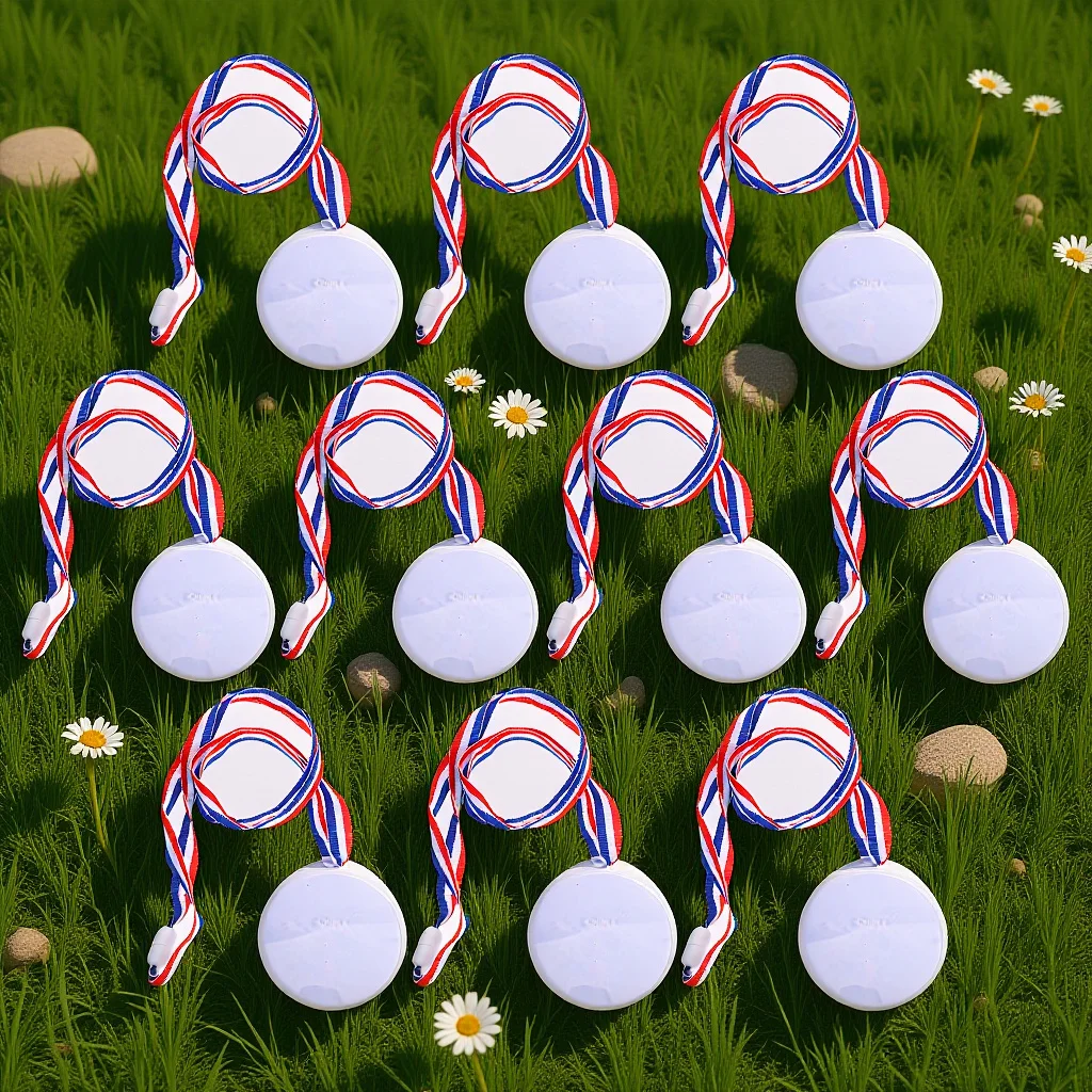 10Pcs Competition Award Medals Blank DIY Sports Celebration Prizes Reward Encouragement Medals Award Accessory
10Pcs Competition Award Medals Blank DIY Sports Celebration Prizes Reward Encouragement Medals Award Accessory