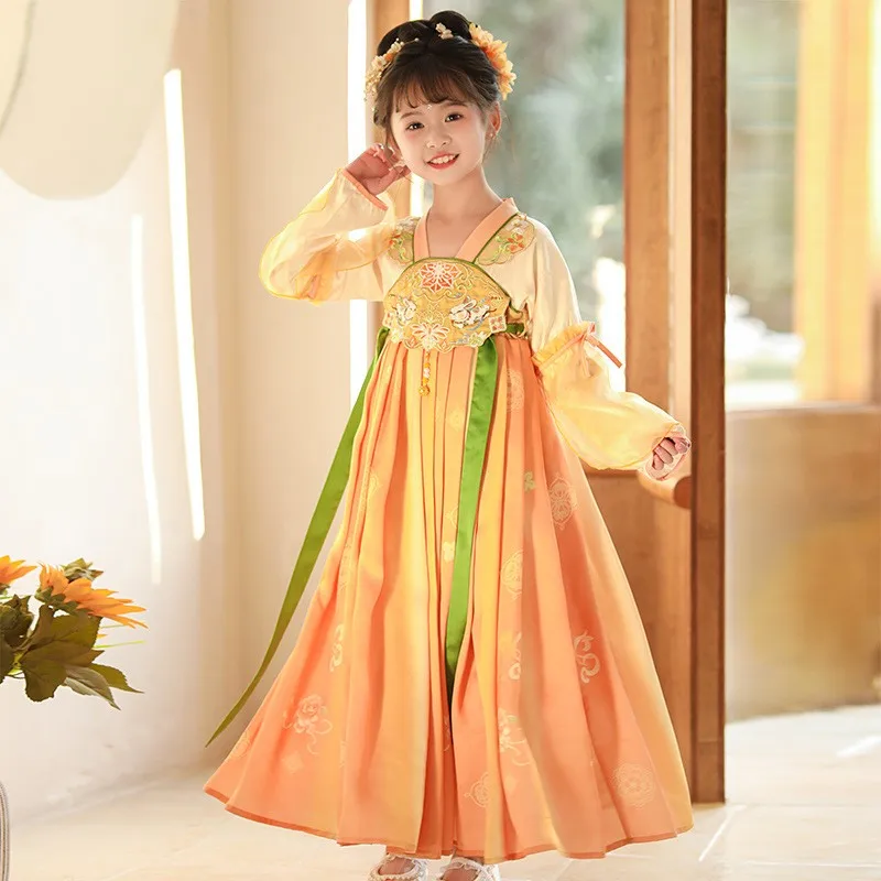 Chinese Traditional Girls Hanfu Dress Fairy Costume New Year Outfit For Kids Children Chinese Style Tang Photography Cosplay
Chinese Traditional Girls Hanfu Dress Fairy Costume New Year Outfit For Kids Children Chinese Style Tang Photography Cosplay