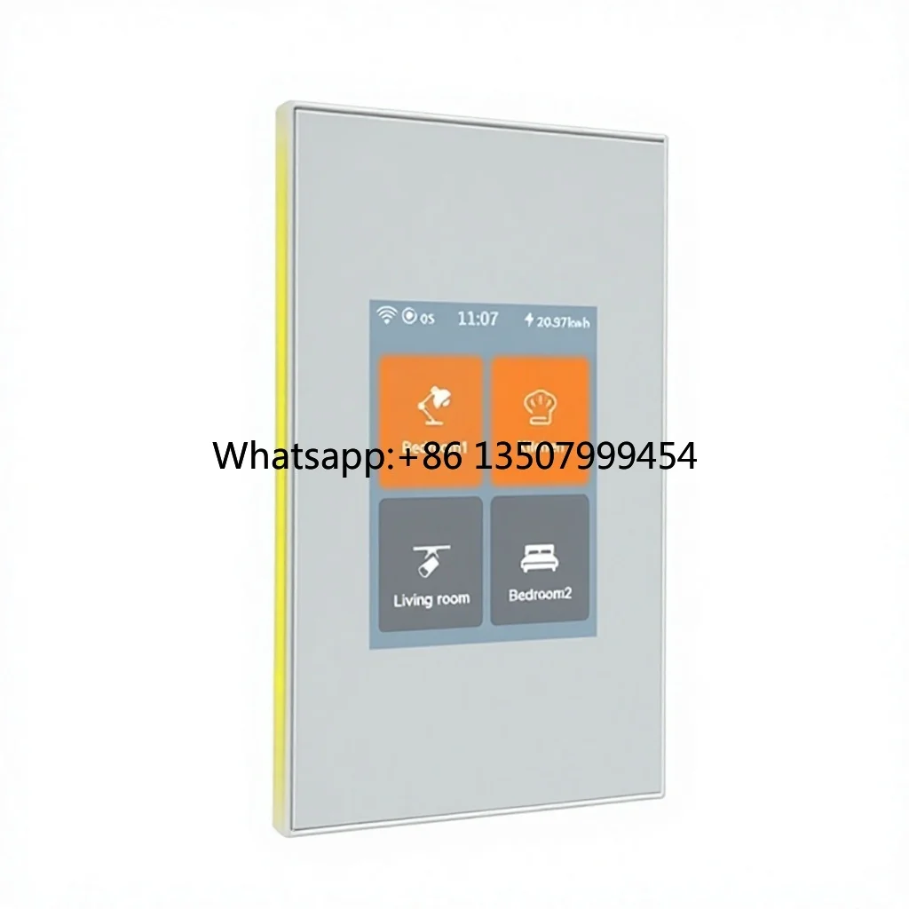 New Technology Wifi Smart Home 4 Gang Light Switch Work With Home Automation Remote Control Switch L8-HS4
New Technology Wifi Smart Home 4 Gang Light Switch Work With Home Automation Remote Control Switch L8-HS4