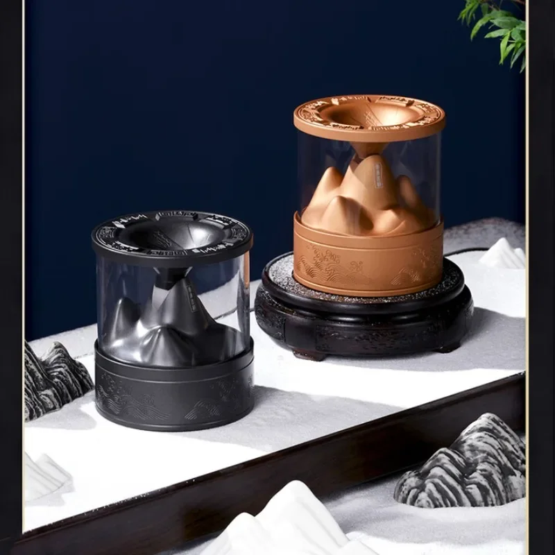 Flyproof ash light luxury ashtray with lid high-end creative high-end home living room office Father's Day dad gift 
Flyproof ash light luxury ashtray with lid high-end creative high-end home living room office Father's Day dad gift