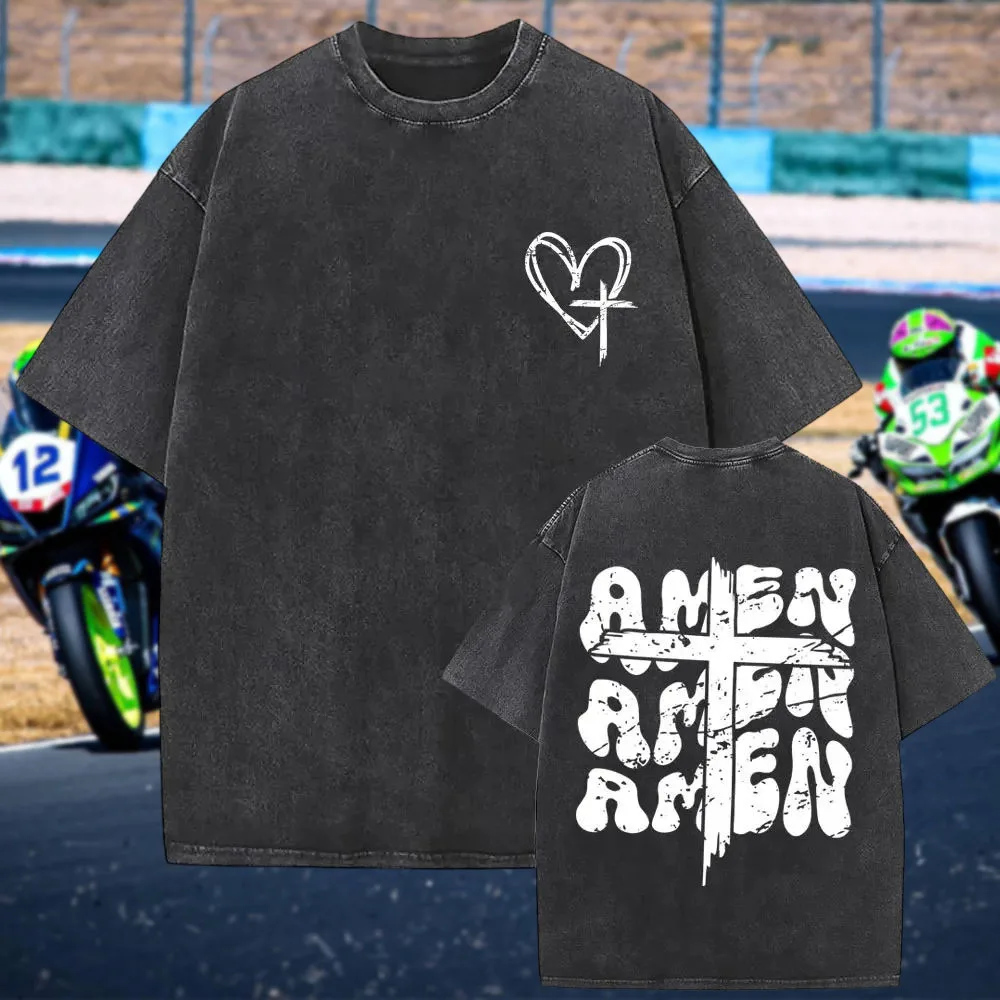 100% Pure Cotton Washed Fabric Top Men's New Motorcycle T-Shirt Breathable Sweat-Absorbent Casual Fashion Style
100% Pure Cotton Washed Fabric Top Men's New Motorcycle T-Shirt Breathable Sweat-Absorbent Casual Fashion Style
