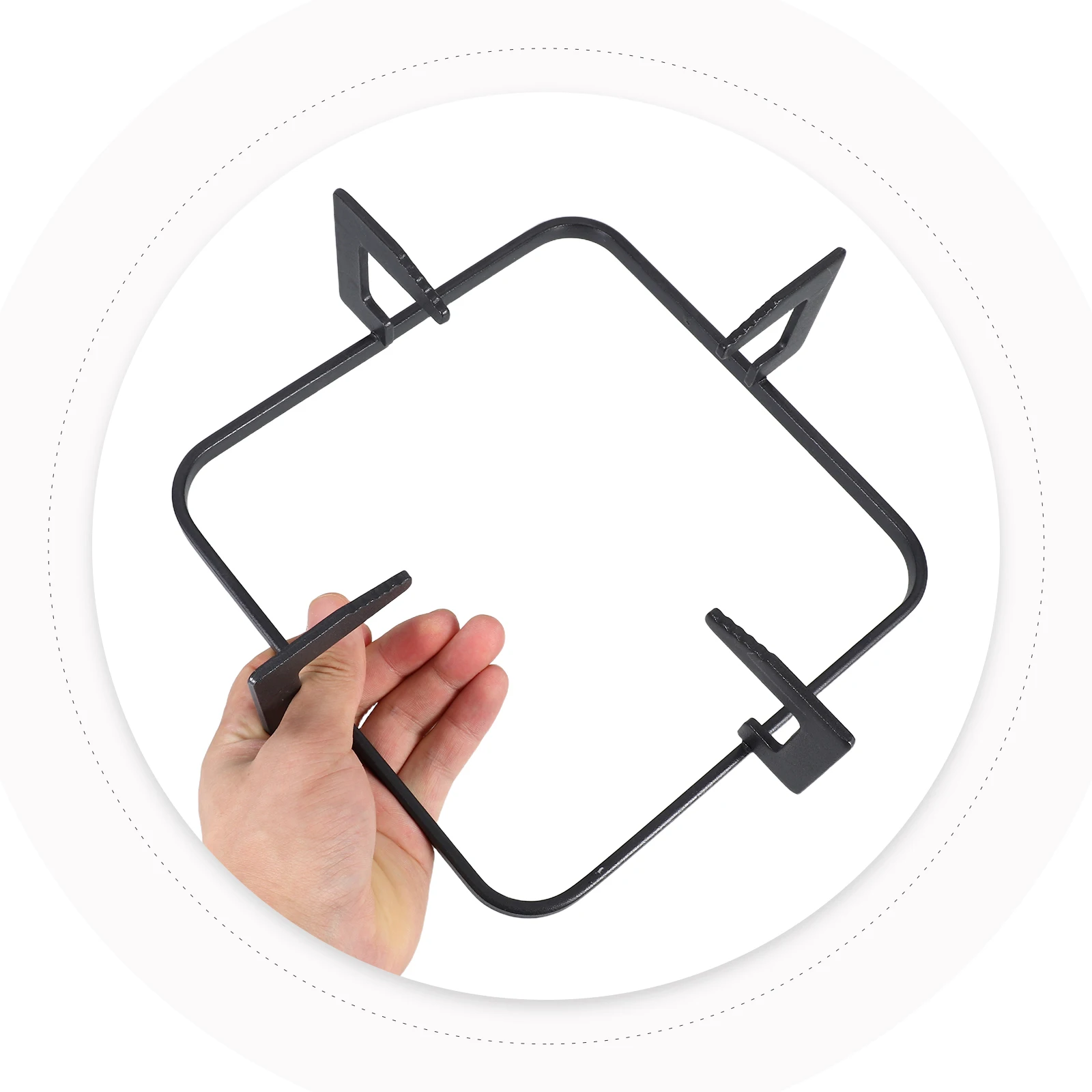 Gas Stove Rack Cast Iron Nonslip Square Universal Cooker Hob Stand Wok Ring Pan Burner Support Kitchen Accessories
Gas Stove Rack Cast Iron Nonslip Square Universal Cooker Hob Stand Wok Ring Pan Burner Support Kitchen Accessories