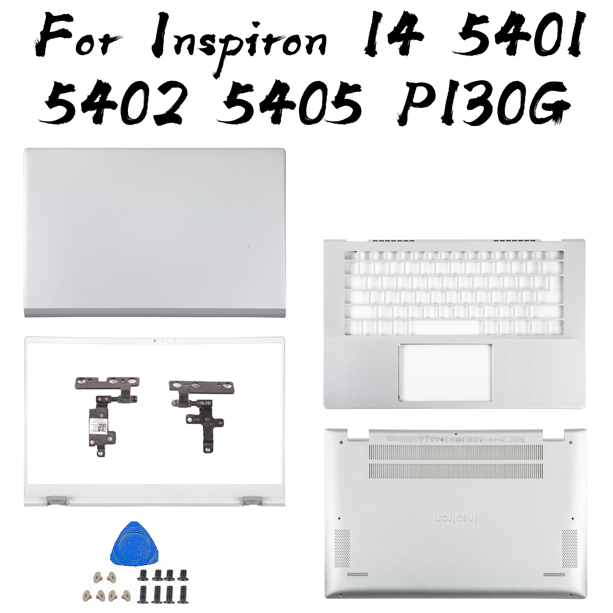 НОВИНКА для Inspiron 14 5401 5402 5405 5408 5409 P130G ЖК-задняя крышка/передняя панель/подставка для рук, верхняя крышка, нижние петли 14 дюймов 0WK1KG 0CXCY
НОВИНКА для Inspiron 14 5401 5402 5405 5408 5409 P130G ЖК-задняя крышка/передняя панель/подставка для рук, верхняя крышка, нижние петли 14 дюймов 0WK1KG 0CXCY