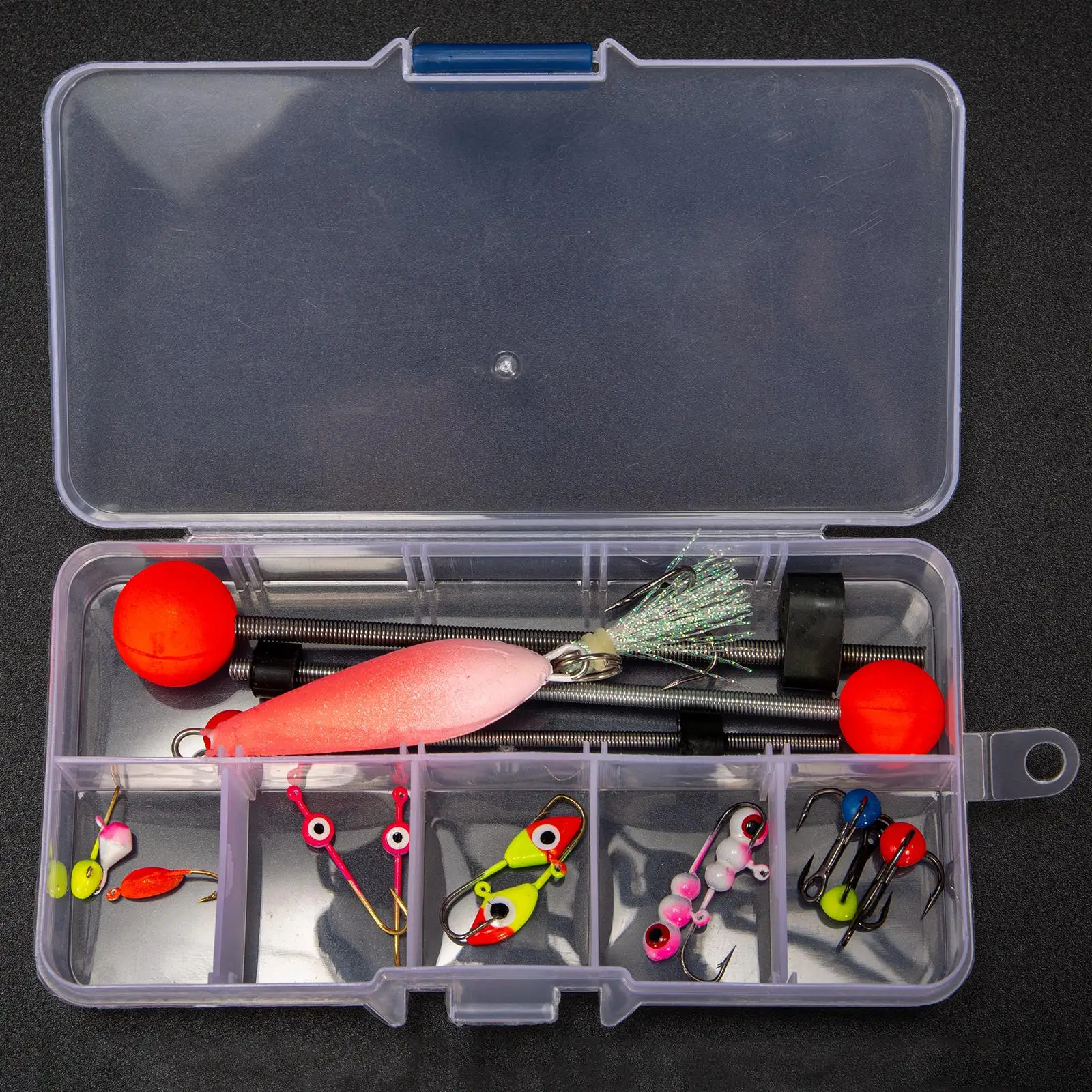 Ice Fishing Rod Top Tip Ice Fishing Jigs with Carbon Steel Hooks
Ice Fishing Rod Top Tip Ice Fishing Jigs with Carbon Steel Hooks