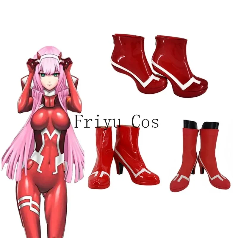 Darling In The Franxx Zero Two Code 002 Red High Heel Cosplay Shoes Boots Adult Halloween Party Cosplay Costume Accessories
Darling In The Franxx Zero Two Code 002 Red High Heel Cosplay Shoes Boots Adult Halloween Party Cosplay Costume Accessories