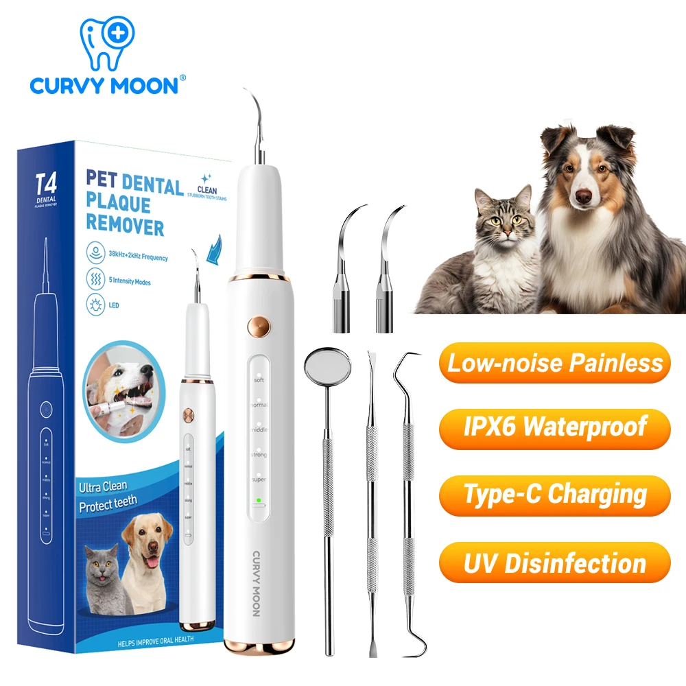 Pet Ultrasonic Plaque Remover For Teeth Low-noise Painless Dog Cat Dental Scaler Tartar Stains Cleaning Tool teeth whitening kit
Pet Ultrasonic Plaque Remover For Teeth Low-noise Painless Dog Cat Dental Scaler Tartar Stains Cleaning Tool teeth whitening kit