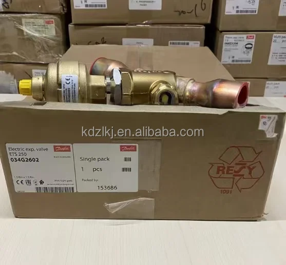 Electronic Expansion Valve ETS250 034G2601 034G2602 034G2611 ETS100 400 034G3606
Electronic Expansion Valve ETS250 034G2601 034G2602 034G2611 ETS100 400 034G3606