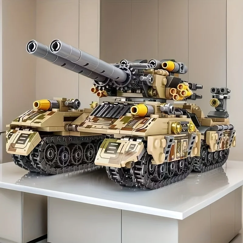 2024 WW2 Military Vehicle Tank 8in1 Airplane Truck Model Building Blocks DIY Bricks Kids Construction Toys Gifts for Boys Adult
2024 WW2 Military Vehicle Tank 8in1 Airplane Truck Model Building Blocks DIY Bricks Kids Construction Toys Gifts for Boys Adult