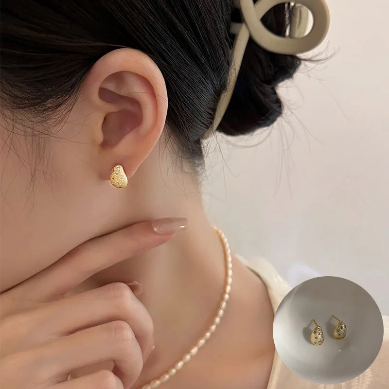 100% 925 Sterling Silver Zircon Geometric Earring for Women Girl Fashion Irregular Meteorite Jewelry Party Gift Dropshipping
100% 925 Sterling Silver Zircon Geometric Earring for Women Girl Fashion Irregular Meteorite Jewelry Party Gift Dropshipping