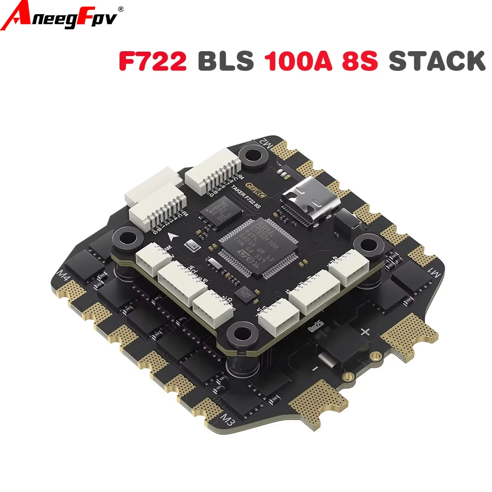 GEPRC TAKER F405 BLS 100A 8S STACK 4IN1 ESC Black Box Data Analyze Record Flight Barometer Integrated LC Filter Racing FPV Drone
GEPRC TAKER F405 BLS 100A 8S STACK 4IN1 ESC Black Box Data Analyze Record Flight Barometer Integrated LC Filter Racing FPV Drone
