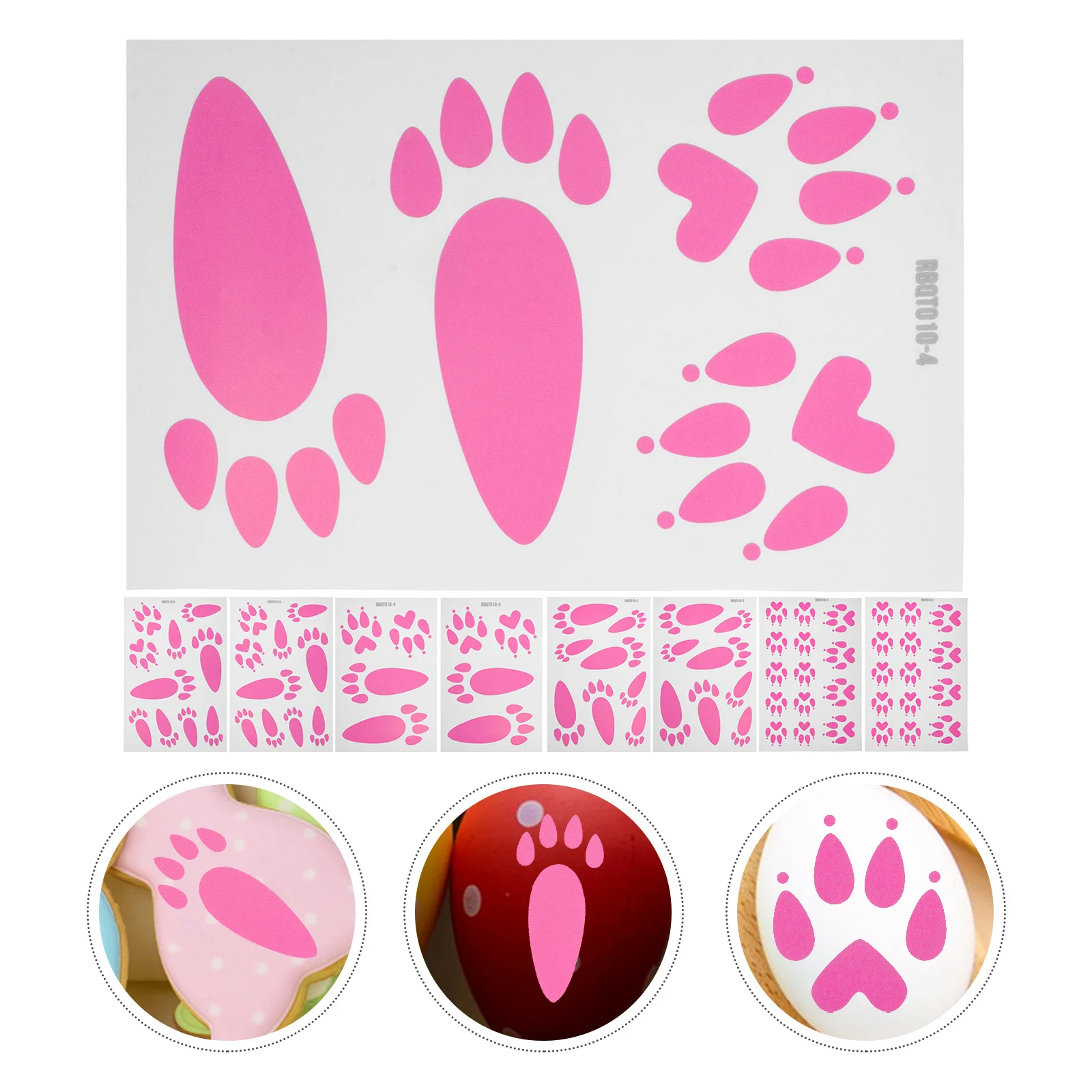 9 Sheets Easter Bunny Footprint Stickers Cute Bunny Paw Print Decals for Floor Wall Window Furniture Easter Party Decoration
9 Sheets Easter Bunny Footprint Stickers Cute Bunny Paw Print Decals for Floor Wall Window Furniture Easter Party Decoration