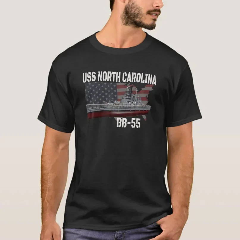 WW2 USS North Carolina BB-55 Battleship T-Shirt 100% Cotton O-Neck Summer Short Sleeve Casual Mens T-shirt Size S-3XL
WW2 USS North Carolina BB-55 Battleship T-Shirt 100% Cotton O-Neck Summer Short Sleeve Casual Mens T-shirt Size S-3XL