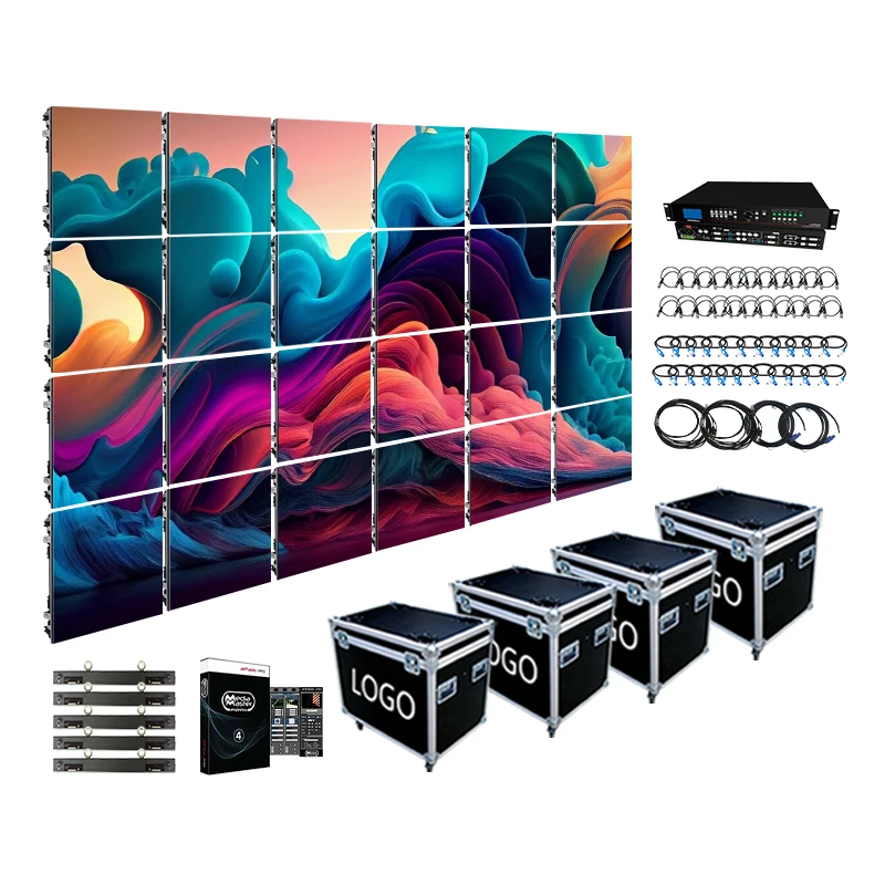 Full Color Electronic HD Video Wall LED Display Stage Concert Backdrop Outdoor LED Screen Rental Digital Signage and Display
Full Color Electronic HD Video Wall LED Display Stage Concert Backdrop Outdoor LED Screen Rental Digital Signage and Display