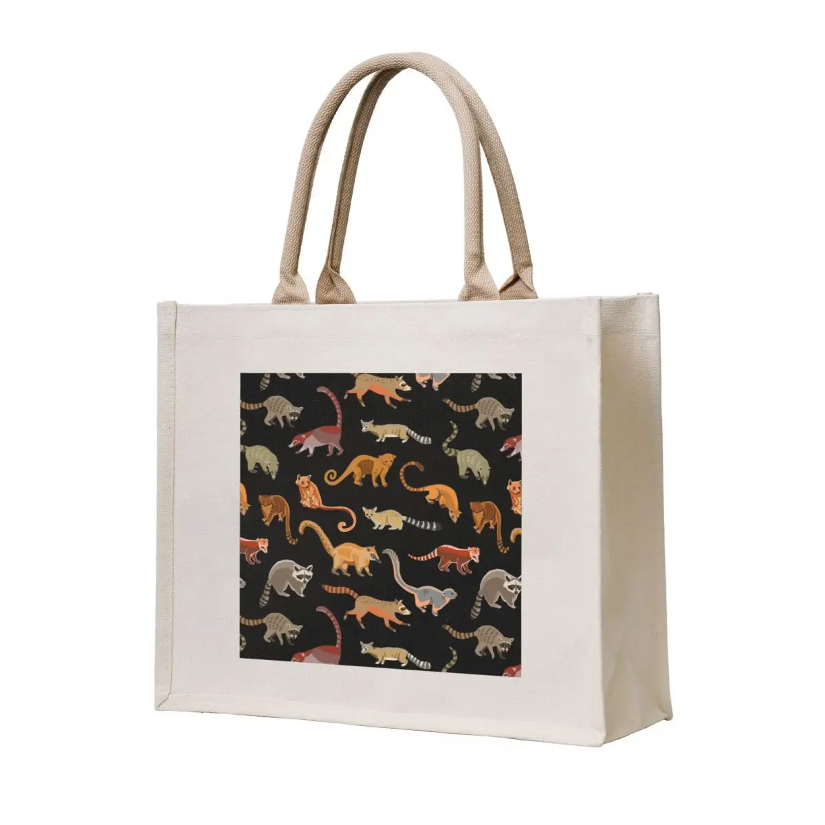 Raccoons and Relatives: Species of Procyonidae Pattern (Coatis, Olingos, etc) Tote Bag Gift bag Canvas bag for women custom bags
Raccoons and Relatives: Species of Procyonidae Pattern (Coatis, Olingos, etc) Tote Bag Gift bag Canvas bag for women custom bags