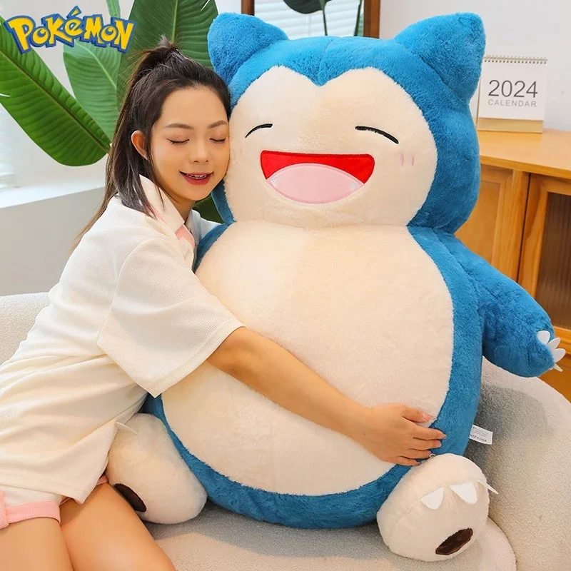85/100CM Big Size Snorlax Plushie Pokemon Cartoon Anime Peluche Kawaii Stuffed Cushion Comfortable Soft Doll Children Toy Gift
85/100CM Big Size Snorlax Plushie Pokemon Cartoon Anime Peluche Kawaii Stuffed Cushion Comfortable Soft Doll Children Toy Gift