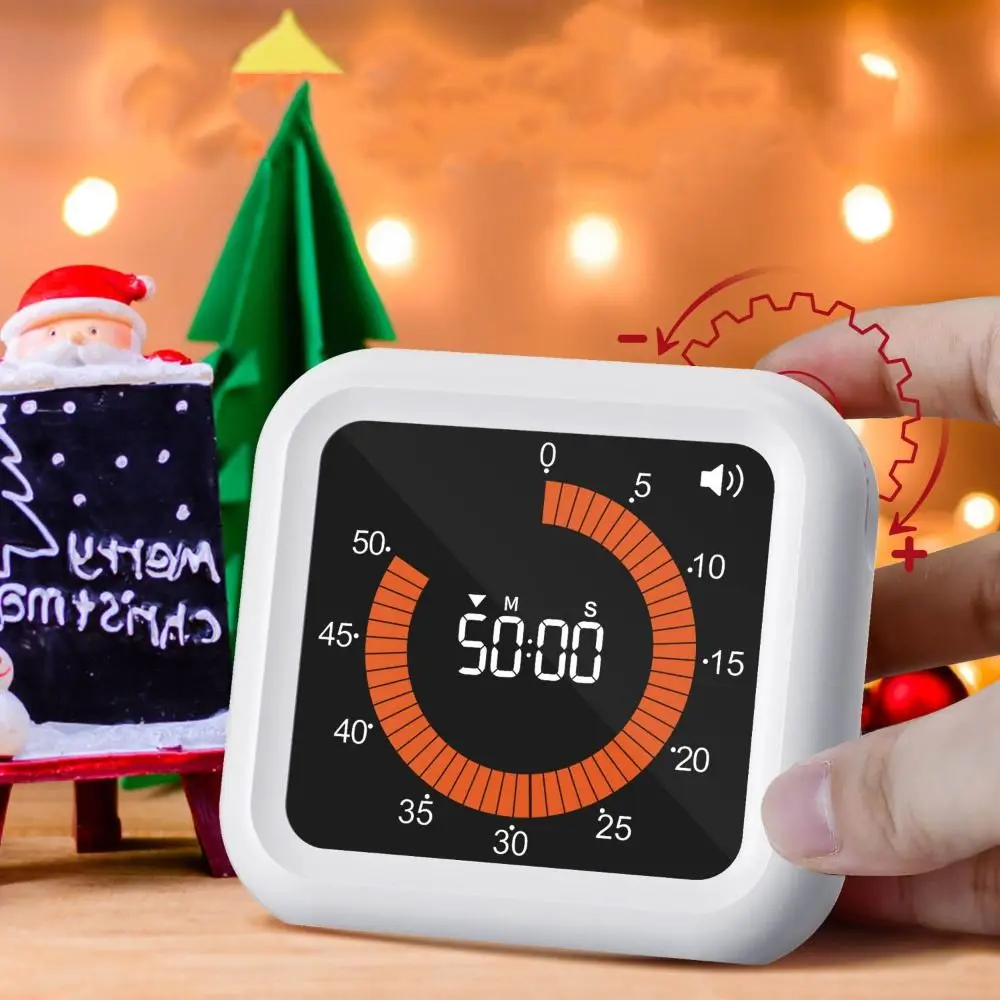 Practical Rechargeable Time Reminder LCD Screen Scroll Wheel Countdown Timer Digital Count and Countdown Study Timer Student
Practical Rechargeable Time Reminder LCD Screen Scroll Wheel Countdown Timer Digital Count and Countdown Study Timer Student