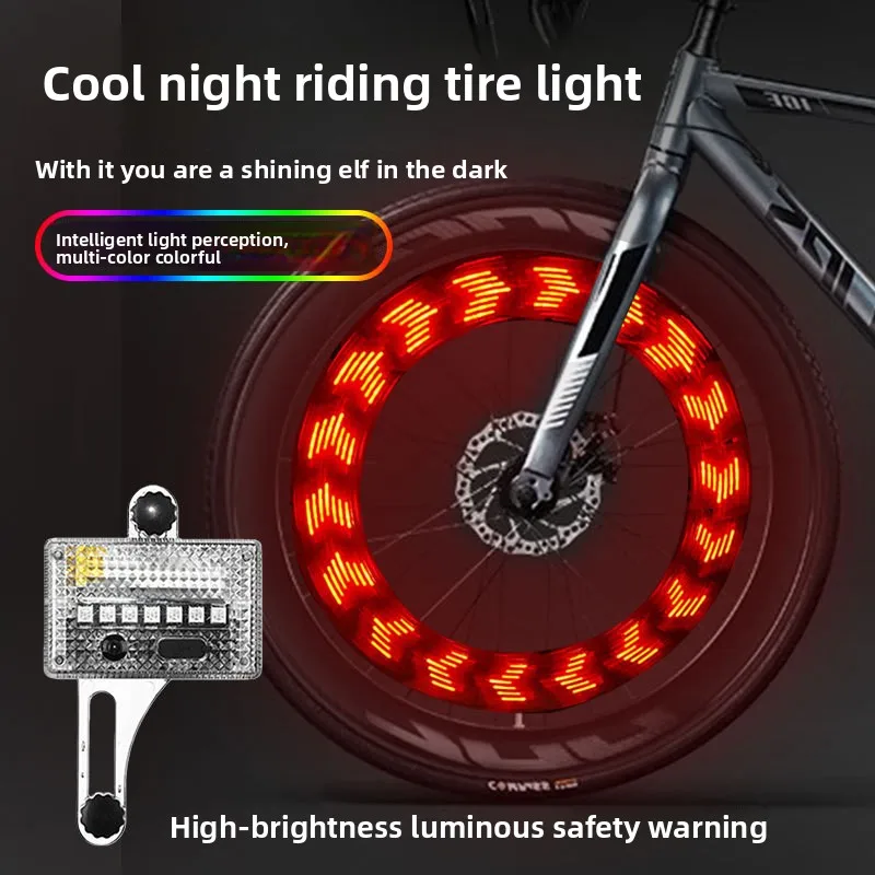 Solar-Powered Bicycle Light: Wind Fire Wheel Night-Riding Light for Bicycles, LED Sensor Spoke Light for Kids' Balance Bikes
Solar-Powered Bicycle Light: Wind Fire Wheel Night-Riding Light for Bicycles, LED Sensor Spoke Light for Kids' Balance Bikes